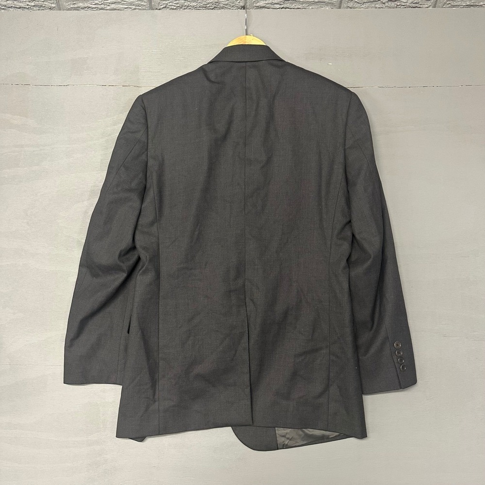 Brooks Brothers Men's Charcoal Gray Wool Blend Suit Jacket Blazer‎ Size 41R - Picture 3 of 7